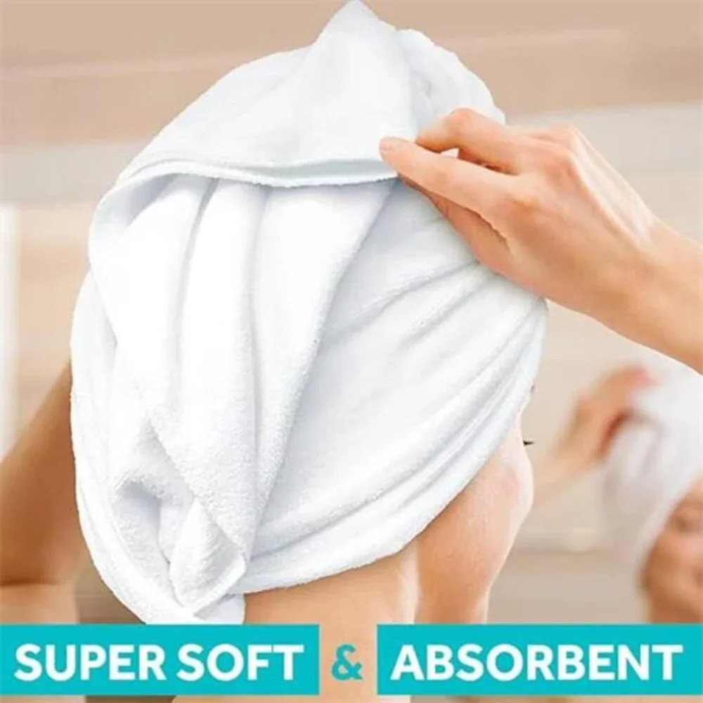 SPA Microfiber Hair Towel – Dries Hair 50% Faster – Anti-Frizz – Highly
